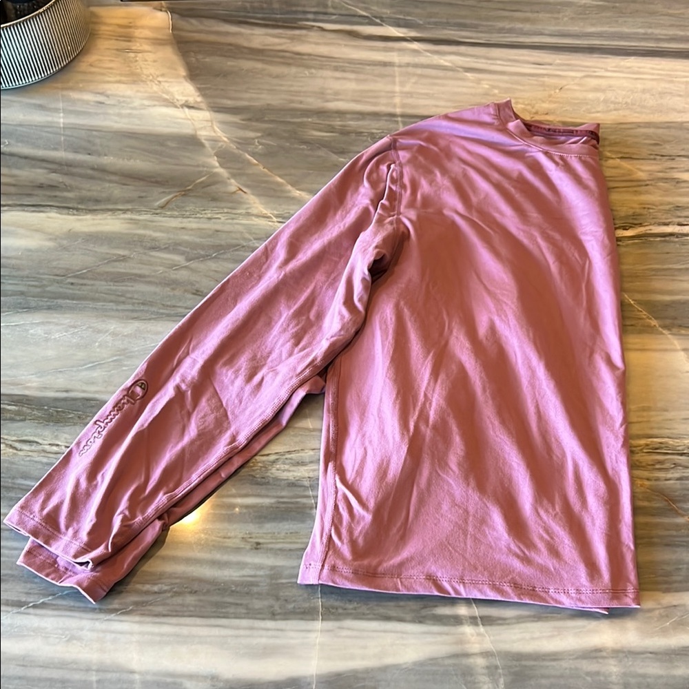 Champion Pink Long Sleeve Shirt